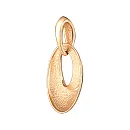 Подвеска из красного золота