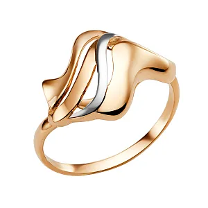 Кольцо из красного золота