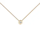 Подвеска из красного золота