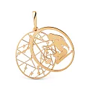 Подвеска из красного золота