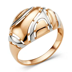 Кольцо из красного золота