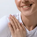 Кольцо из красного золота