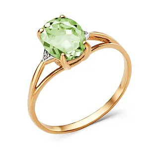 Кольцо из красного золота