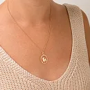 Подвеска из красного золота