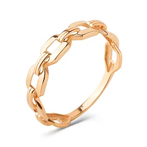 Кольцо из красного золота