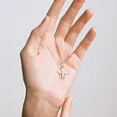 Крест из красного золота