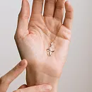 Крест из красного золота