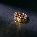 Кольцо из красного золота