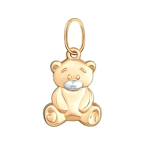 Подвеска из красного золота