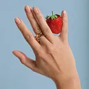 Кольцо из красного золота