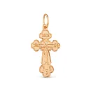 Крест из красного золота