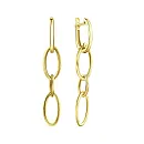 Серьги из желтого золота