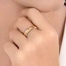 Кольцо из красного золота