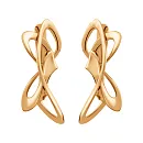 Серьги из красного золота
