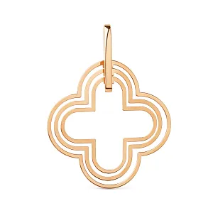 Подвеска из красного золота