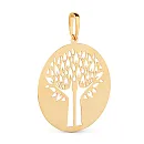 Подвеска из красного золота