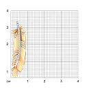 Подвеска из красного золота с фианитами