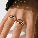 Кольцо из красного золота