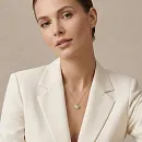 Подвеска из желтого золота с бриллиантами