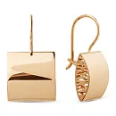 Серьги из красного золота