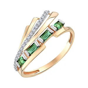 Кольцо из красного золота