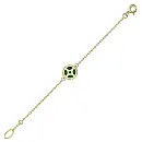 Браслет из желтого золота