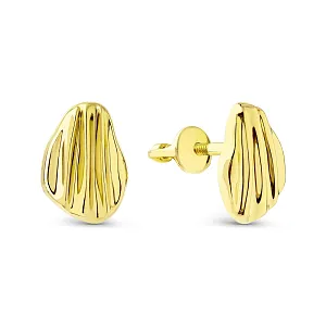 Серьги из желтого золота