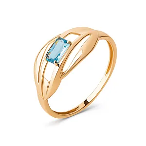 Кольцо из красного золота