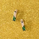 Серьги из красного золота