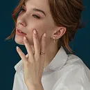 Кольцо из красного золота