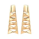 Серьги из красного золота