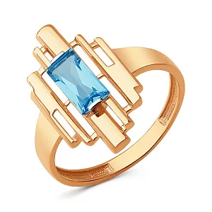 Кольцо из красного золота