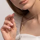 Подвеска из красного золота