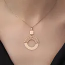 Подвеска из красного золота