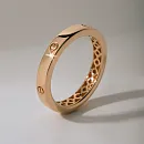 Кольцо из красного золота