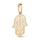 Подвеска из красного золота