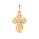 Крест из красного золота