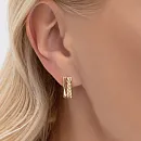 Серьги из красного золота