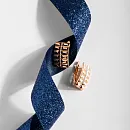 Серьги из красного золота с фианитами