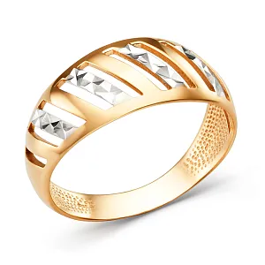 Кольцо из красного золота