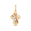 Крест из красного золота