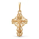 Крест из красного золота