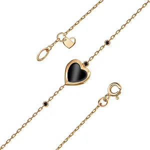 Браслет из красного золота