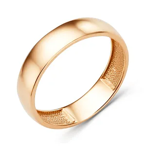 Кольцо из красного золота