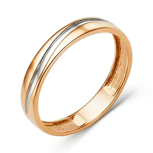 Кольцо из красного золота