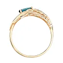 Кольцо из красного золота