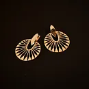 Серьги из красного золота