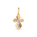 Крест из красного золота