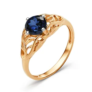 Кольцо из красного золота