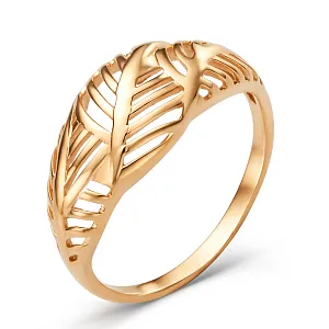 Кольцо из красного золота